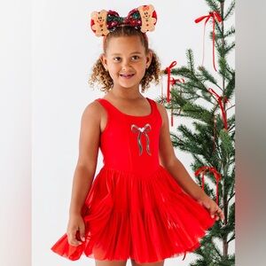 Made by Molly mesh red dress